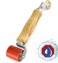 40mm silicone roller with 6mm brass detail roller