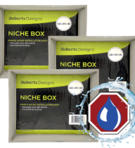 Roberts Designs Shower niches