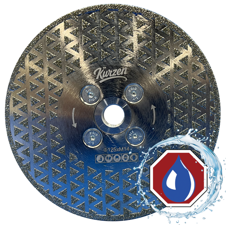 Kurzen Crown Electroplated cutting disc